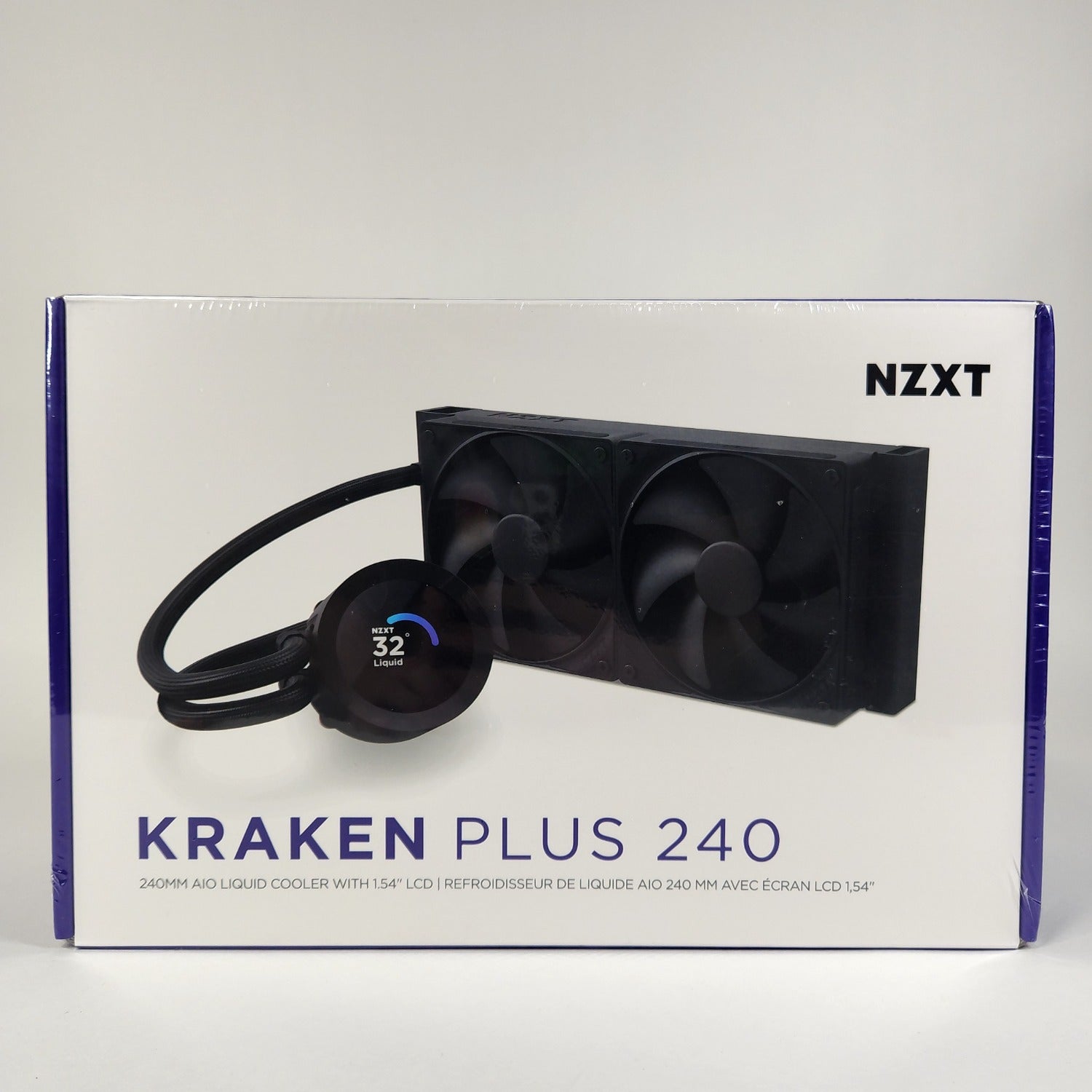 NEW NZXT Kraken Plus 360 Radiator CPU Liquid Cooler RL-KN240-B2