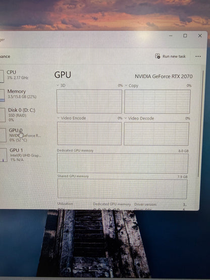 Dell G7 7700 17.3" i7-10750H 2.6GHz 16GB RAM 512GB SSD GeForce RTX 2070